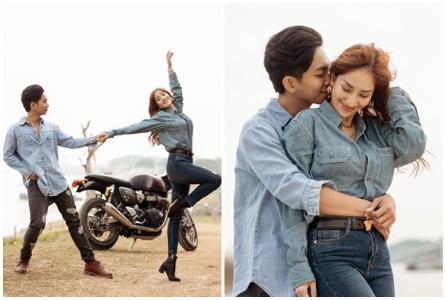Khánh Thi – Phan Hiển tình tứ trong bộ ảnh mới