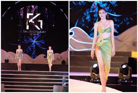 Á hậu Đặng Thanh Ngân và Hoa hậu Trần Nguyễn Phương Thanh hội ngộ trên dàn diễn