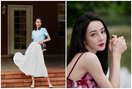 Địch Lệ Nhiệt Ba khoe nét trẻ trung