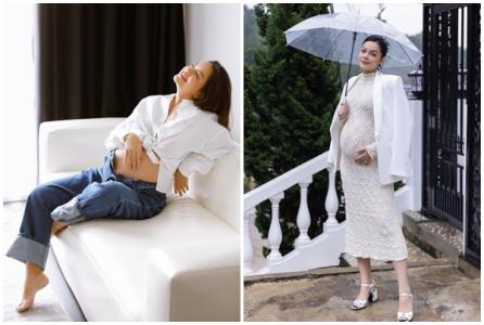 Phạm Quỳnh Anh tung bộ ảnh đánh dấu giai đoạn cuối thai kỳ