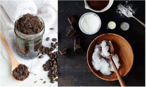 Công thức làm đẹp từ bã cà phê và dầu dừa