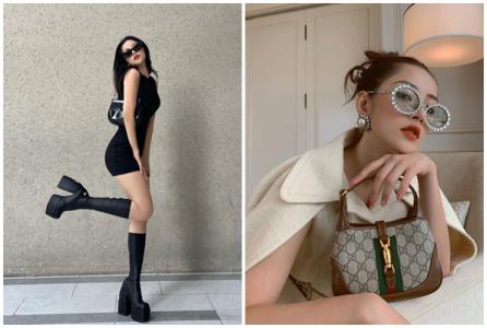 Loạt túi xách hàng hiệu của Chi Pu