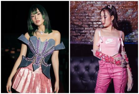 Phong cách thời trang độc lạ của Hoàng Thuỳ Linh