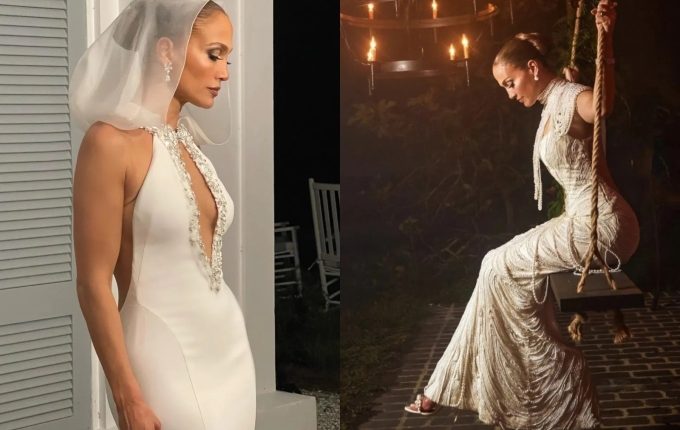 Jennifer Lopez diện ba bộ váy dòng Haute Couture của Ralph Lauren