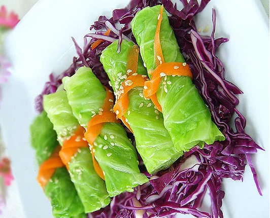 Thực đơn hàng ngày: Bắp cải cuốn