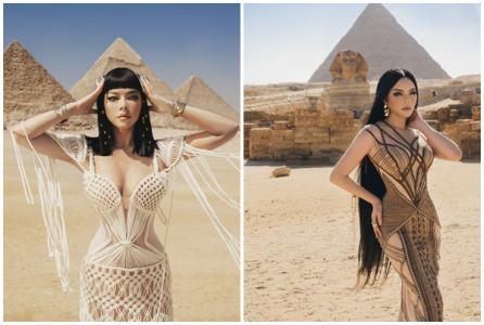 Lý Nhã Kỳ vừa công bố bộ ảnh đặc biệt chụp tại Ai Cập