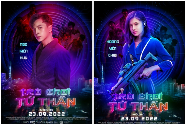 Ngô Kiến Huy, Hoàng Yến Chibi nhập vai đả nữ, giao chiến với zombie trong 