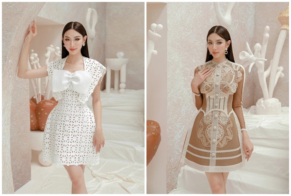 Hoa hậu Thùy Tiên ngọt ngào trong bộ ảnh mới