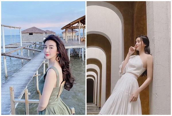 Cao Thái Hà với gu thời trang trẻ trung, sành điệu, thu hút mọi ánh nhìn