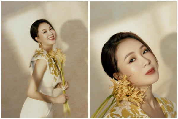 Hồng Diễm vừa khỏe bộ ảnh mới với vẻ đẹp không tì vết