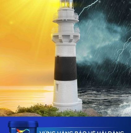AkzoNobel Việt Nam tự hào bảo vệ Hải đăng Cù Lao Xanh trước mọi điều kiện thời tiết khắc nghiệt