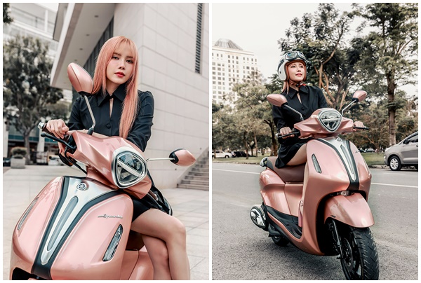 Thiều Bảo Trâm khoe đôi chân dài miên man