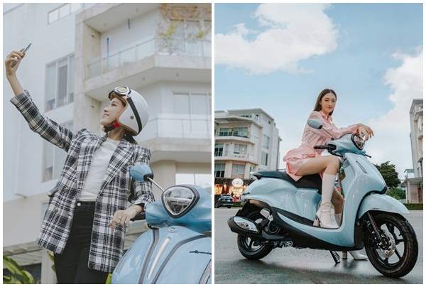 Đỗ Thị Hà và Lương Thuỳ Linh dạo phố