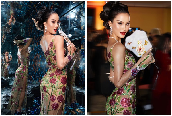 Hương Ly khoe dáng với phong cách cổ điển