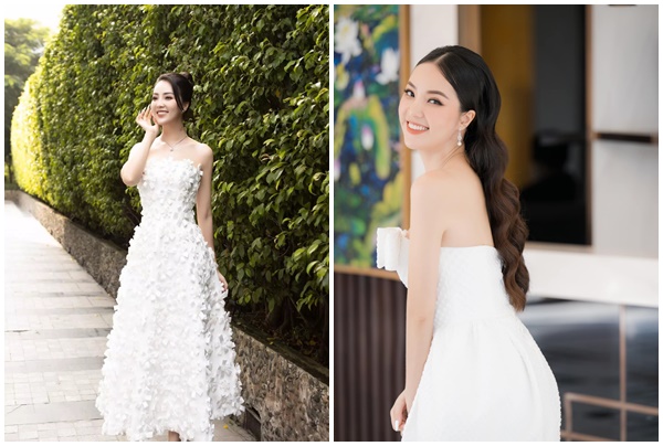 Á hậu Thụy Vân luôn xuất hiện với vẻ ngoài rạng rỡ, xinh đẹp