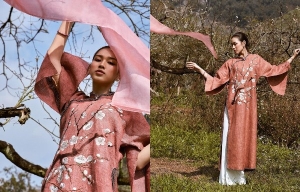 Loạt sao Việt diện áo dài chụp ảnh đón Tết