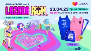 Lazada khai mạc giải chạy trên toàn khu vực mang tên Lazada Run