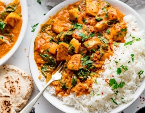 Thực đơn hàng ngày: Cà ri gà