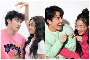 Đình Tú và Thuỳ Anh nhí nhảnh trong bộ ảnh mới