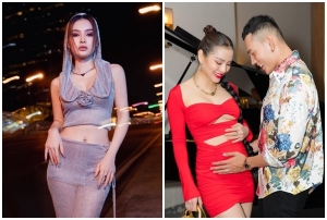 Phương Trinh Jolie vẫn gắn bó phong cách gợi cảm yêu thích dù mang thai 