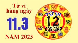 Tử vi 12 con giáp ngày 11/03/2023: Dậu rủng rỉnh tài chính