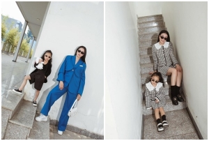 Trà Ngọc Hằng tung bộ ảnh thời trang mới cùng con gái cưng Sophia