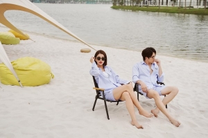 Trình Mỹ Duyên và Đình Tú đã có loạt ảnh mặc đồ đôi vô cùng tình tứ và lãng mạn