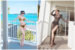 Lily Chen khoe nhan sắc xinh đẹp, quyến rũ với loạt váy áo tôn vòng 2