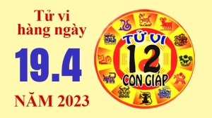 Tử vi 12 con giáp ngày 19/4/2023: Tuổi Sửu công việc tiến triển tốt đẹp