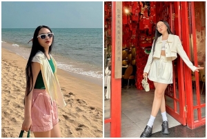 Phương Mỹ Chi lựa chọn phong cách trẻ trung ở tuổi 20