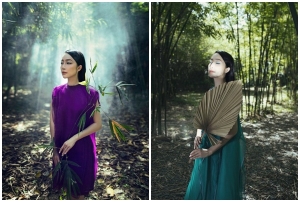 Linh Nga dịu dàng, đằm thắm trong BTS của Thuỷ Nguyễn