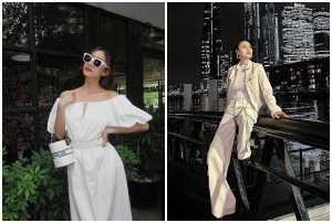 Dàn sao Việt diện thời trang gì vào kỳ nghỉ?
