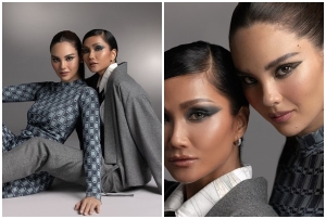 H'Hen Niê xuất hiện cùng Catriona Gray trên trang bìa tạp chí L'officiel 