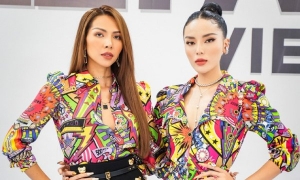 Trang phục đồng điệu của Minh Triệu và Kỳ Duyên