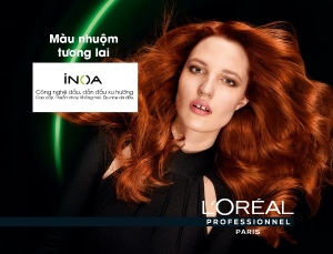 Nhuộm tóc an toàn và thời trang với công nghệ màu nhuộm hệ dầu iNOA