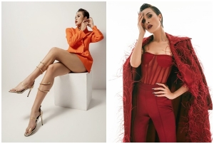 Phương Mai khoe body sexy với những trang phục tôn vóc dáng