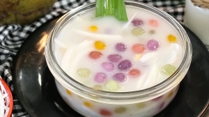 Thực đơn hàng ngày: Chè trân châu nhân dừa