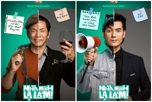 Lộ diện tạo hình NSND Trung Anh, Nhan Phúc Vinh và loạt sao Việt trong ‘Nhà mình lạ lắm!’