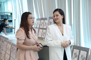 MC Huyền Châu làm Phó trưởng Khoa Mỹ thuật ứng dụng Đại học Nguyễn Trãi