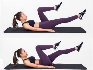 Động tác đơn giản tại nhà giúp thu nhỏ vòng eo vài centimet