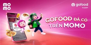Gojek đưa tính năng đặt đồ ăn trực tuyến GoFood lên MoMo