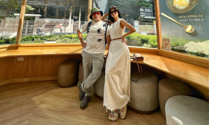 Đạo diễn Nguyễn Quang Dũng chia sẻ khoảnh khắc ngọt ngào bên bạn gái