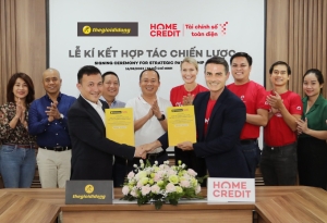 Home Credit ký hợp tác chiến lược với Thế Giới Di Động