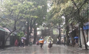 Thời tiết hôm nay ngày 21/8/2023: Hà Nội nhiều mây, đêm và sáng mưa to