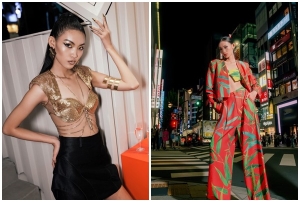 Huỳnh Tú Anh tham dự sự kiện ở Tokyo