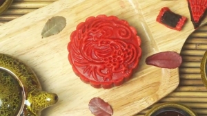 Thực đơn hàng ngày: Bánh Trung thu red velvet
