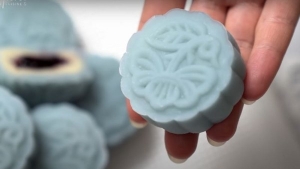 Thực đơn hàng ngày: Bánh Trung thu việt quất 