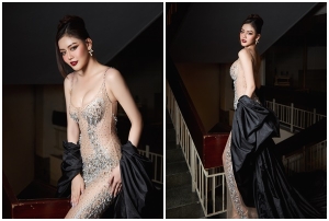  Á hậu Đặng Thanh Ngân ngày càng thăng hạng, xuất hiện nổi bật tại Miss Universe Vietnam 2023