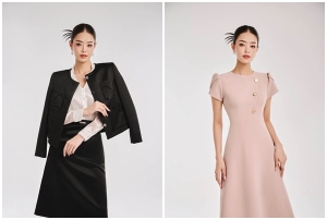 Á hậu Bùi Khánh Linh diện thiết kế công sở sang trọng cho mùa mới