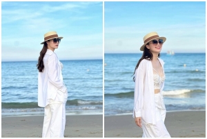 Hồng Diễm mới chia sẻ những khoảnh khắc thảnh thơi trong chuyến du lịch